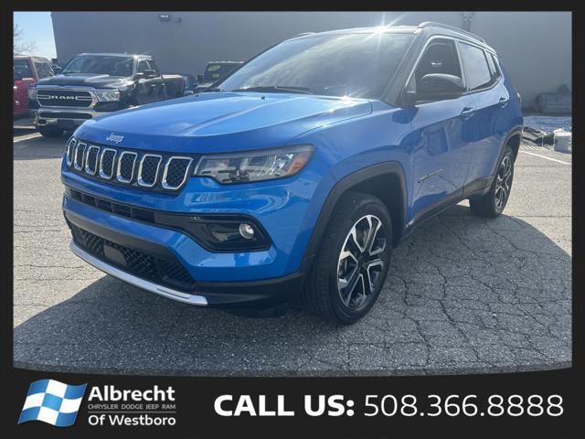 used 2023 Jeep Compass car, priced at $26,999