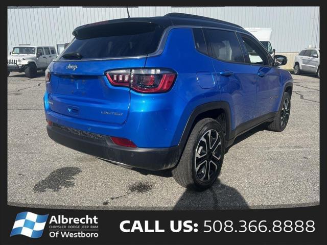 used 2023 Jeep Compass car, priced at $23,672