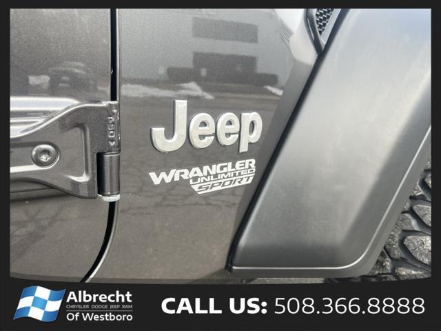 used 2020 Jeep Wrangler Unlimited car, priced at $28,968