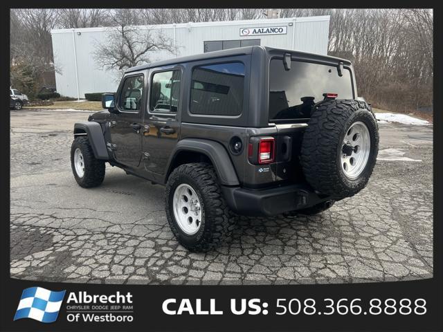 used 2020 Jeep Wrangler Unlimited car, priced at $28,968
