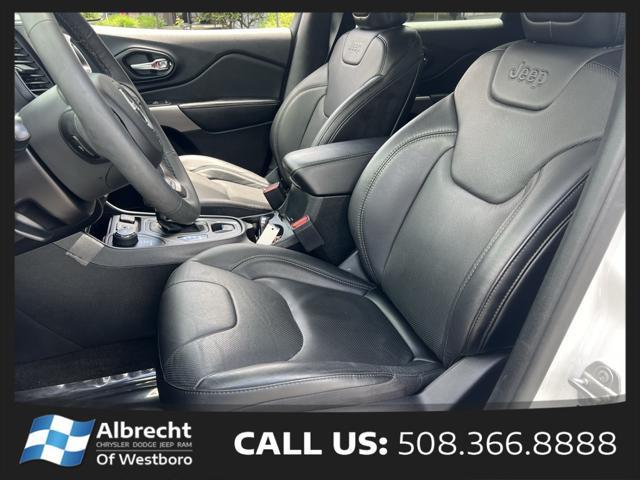 used 2021 Jeep Cherokee car, priced at $24,599