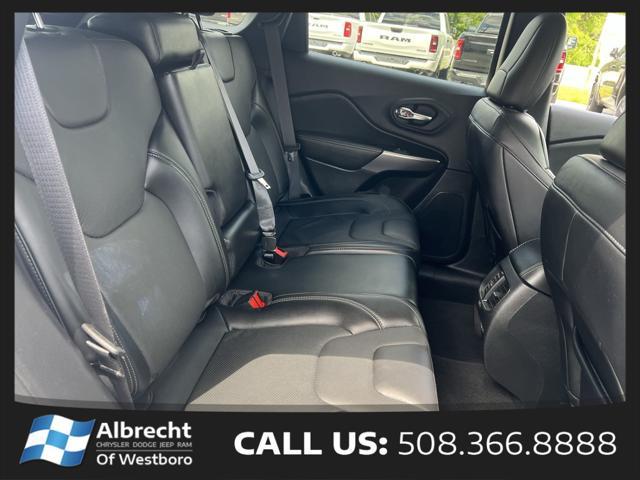 used 2021 Jeep Cherokee car, priced at $24,599