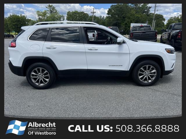 used 2021 Jeep Cherokee car, priced at $24,599