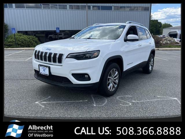used 2021 Jeep Cherokee car, priced at $21,999