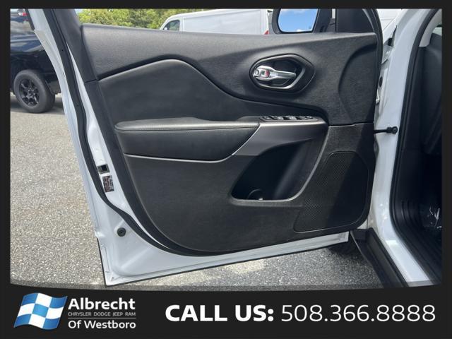 used 2021 Jeep Cherokee car, priced at $24,599