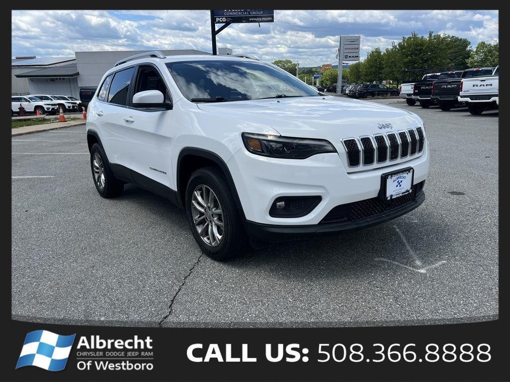 used 2021 Jeep Cherokee car, priced at $21,999