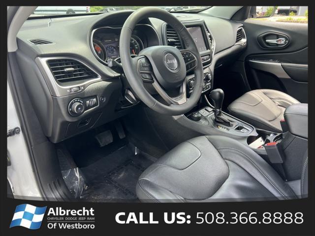 used 2021 Jeep Cherokee car, priced at $24,599
