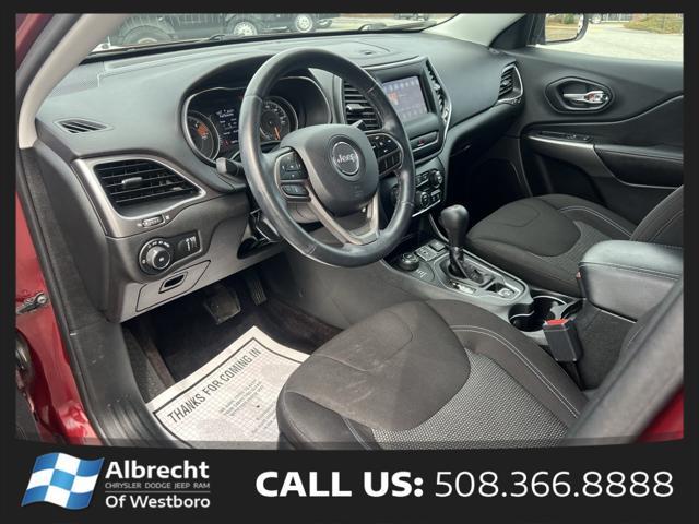 used 2019 Jeep Cherokee car, priced at $17,999
