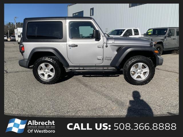 used 2018 Jeep Wrangler car, priced at $24,999