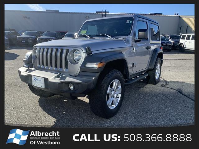 used 2018 Jeep Wrangler car, priced at $24,999