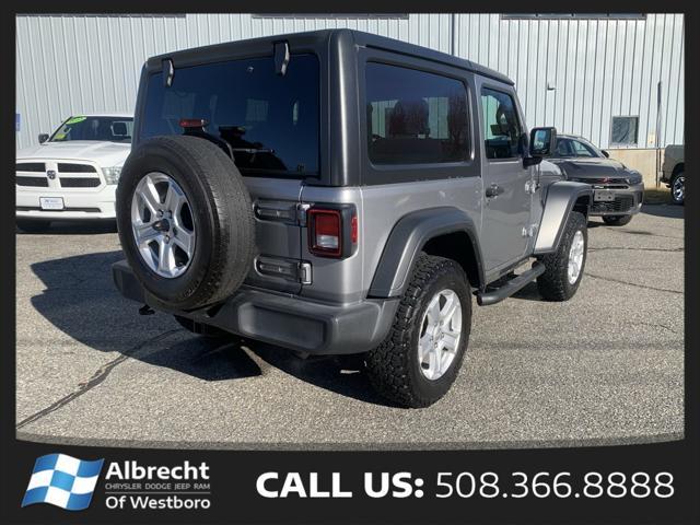 used 2018 Jeep Wrangler car, priced at $24,999