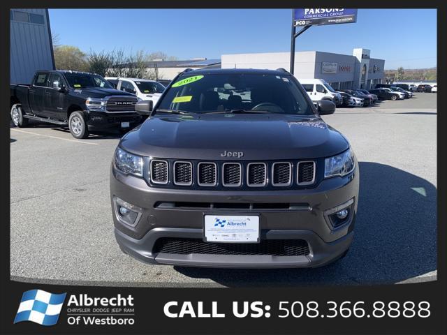 used 2021 Jeep Compass car, priced at $24,395