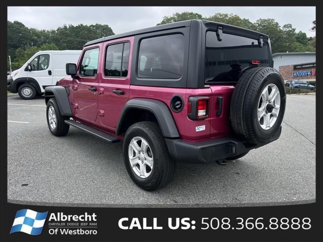 used 2021 Jeep Wrangler Unlimited car, priced at $32,999