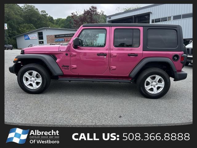used 2021 Jeep Wrangler Unlimited car, priced at $32,999