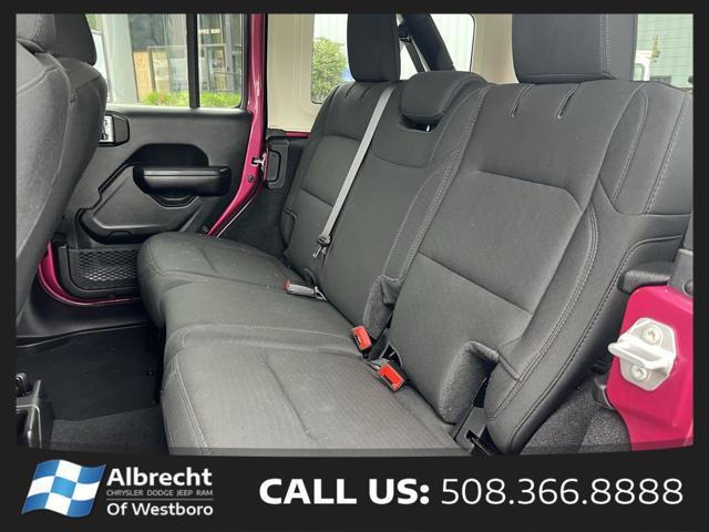 used 2021 Jeep Wrangler Unlimited car, priced at $32,999