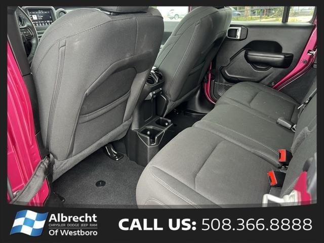 used 2021 Jeep Wrangler Unlimited car, priced at $32,999