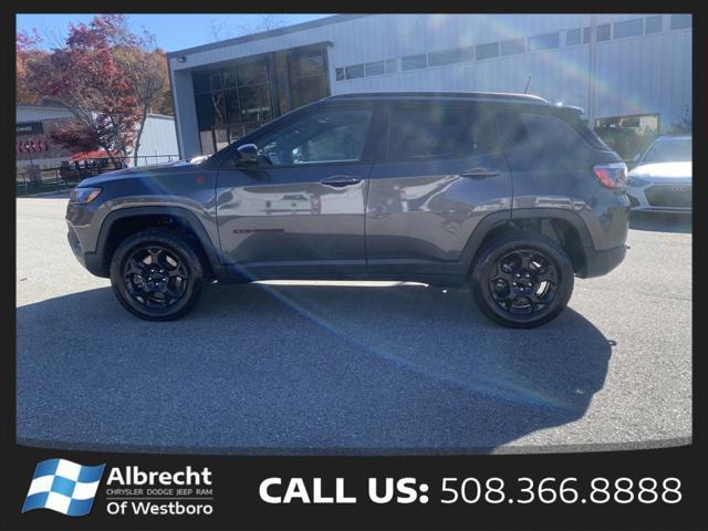 used 2023 Jeep Compass car, priced at $27,642