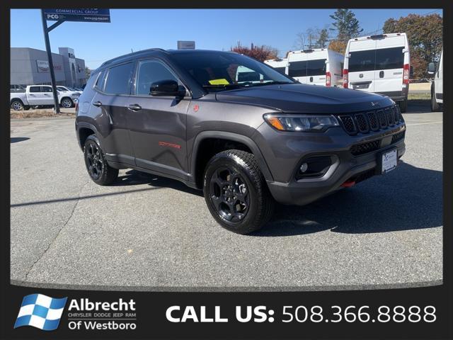 used 2023 Jeep Compass car, priced at $27,642