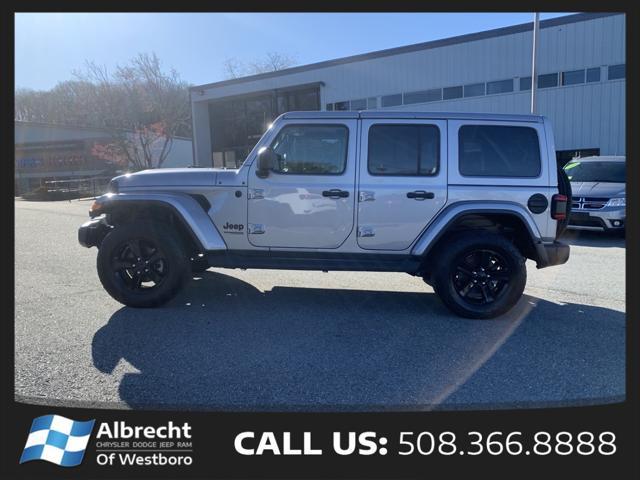 used 2021 Jeep Wrangler Unlimited car, priced at $39,811
