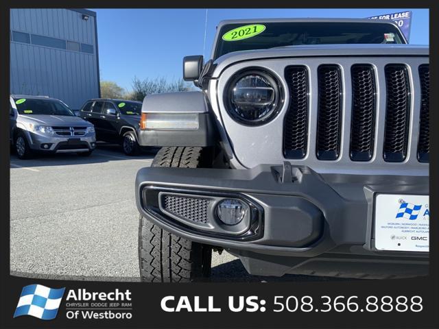used 2021 Jeep Wrangler Unlimited car, priced at $39,461