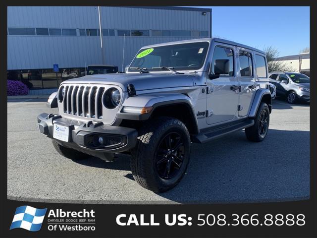 used 2021 Jeep Wrangler Unlimited car, priced at $39,861