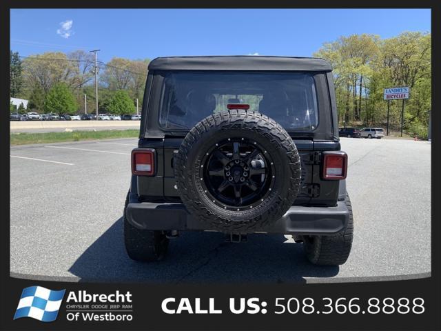 used 2018 Jeep Wrangler Unlimited car, priced at $25,944