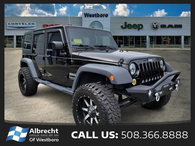 used 2018 Jeep Wrangler JK Unlimited car, priced at $30,999