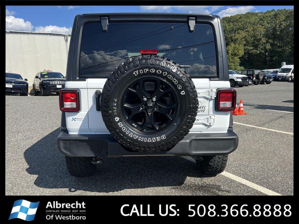 used 2022 Jeep Wrangler car, priced at $34,599