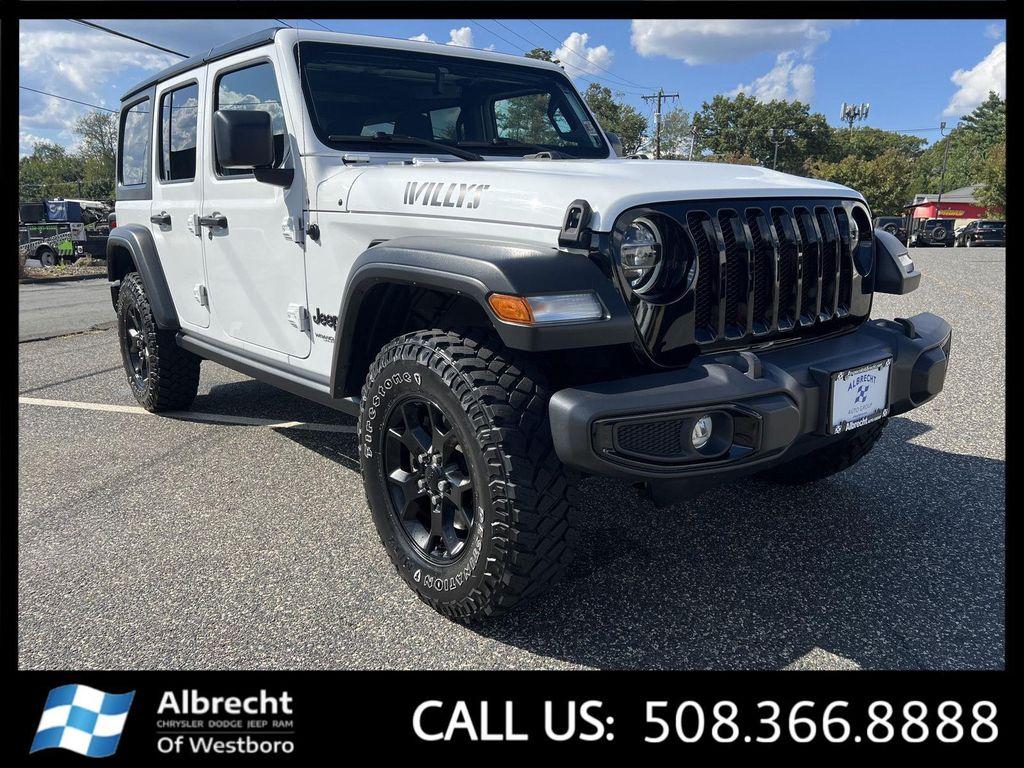 used 2022 Jeep Wrangler car, priced at $34,599