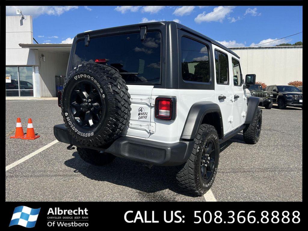 used 2022 Jeep Wrangler car, priced at $34,599
