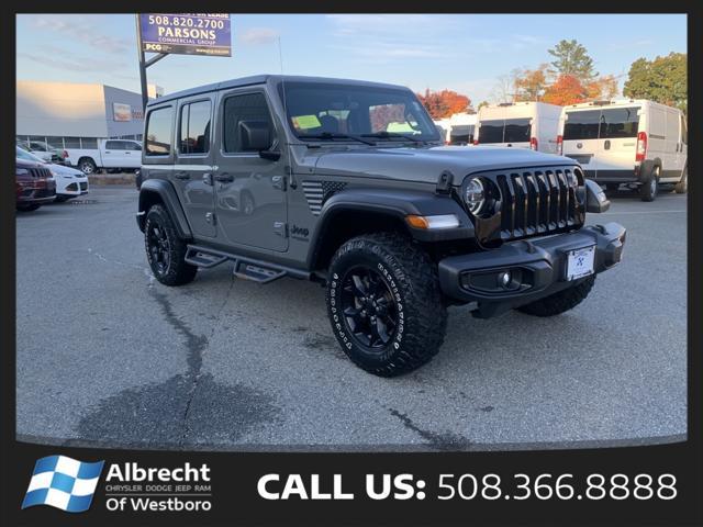 used 2021 Jeep Wrangler car, priced at $32,744