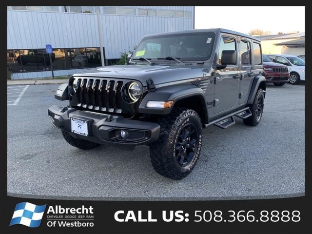 used 2021 Jeep Wrangler car, priced at $32,744