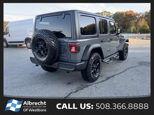 used 2021 Jeep Wrangler car, priced at $32,744