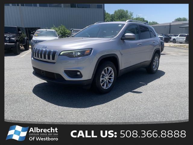 used 2021 Jeep Cherokee car, priced at $24,751
