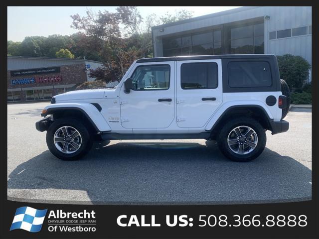 used 2019 Jeep Wrangler Unlimited car, priced at $30,999