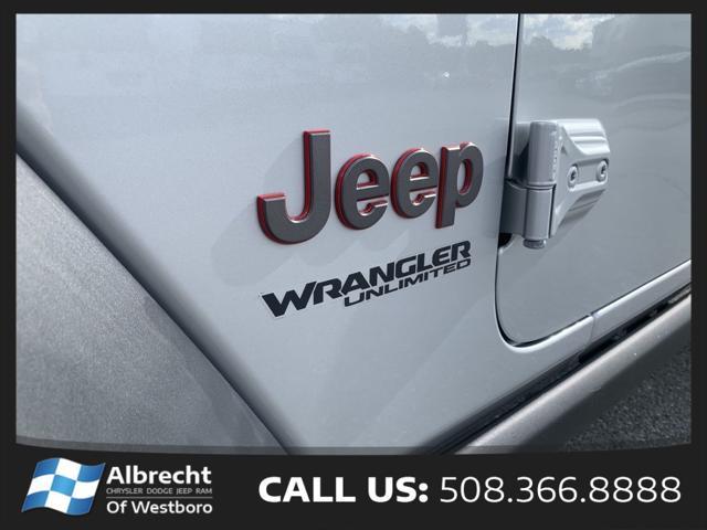 used 2022 Jeep Wrangler Unlimited car, priced at $43,378