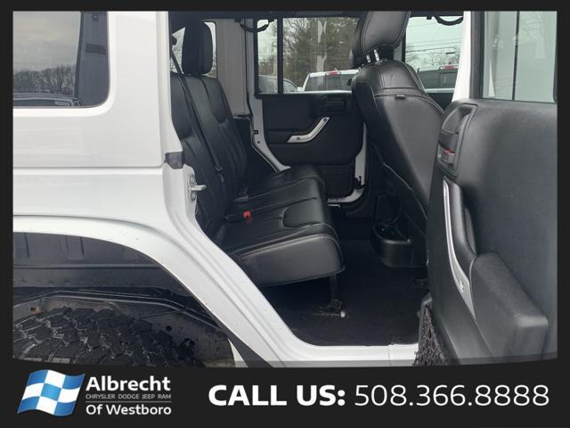 used 2016 Jeep Wrangler Unlimited car, priced at $24,946