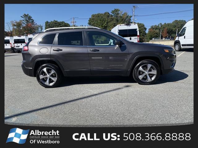 used 2021 Jeep Cherokee car, priced at $22,399