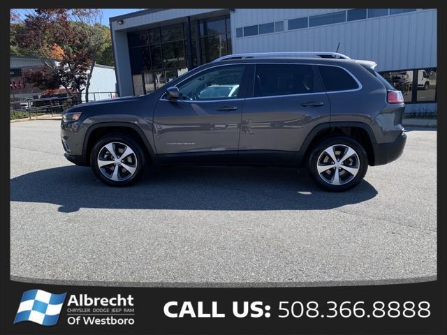 used 2021 Jeep Cherokee car, priced at $22,399