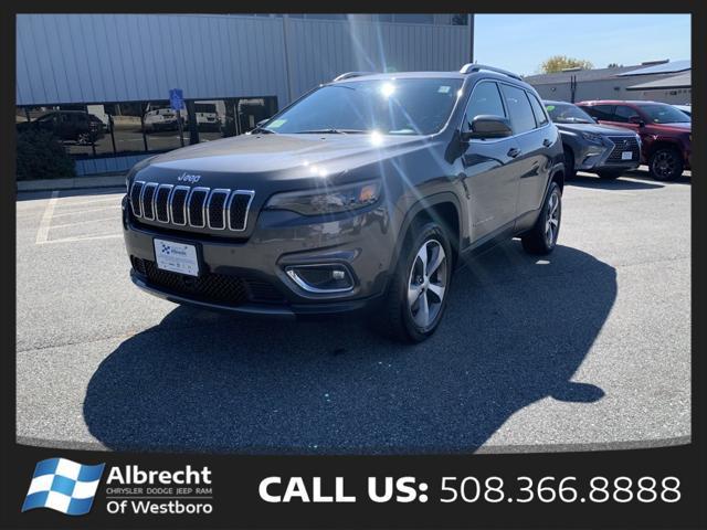 used 2021 Jeep Cherokee car, priced at $22,399