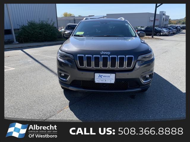 used 2021 Jeep Cherokee car, priced at $22,399