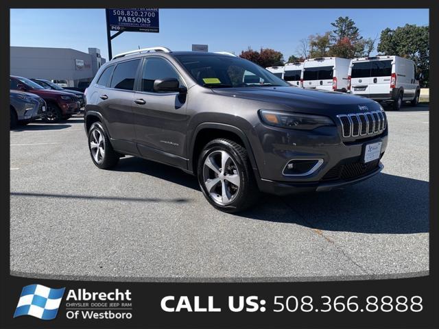 used 2021 Jeep Cherokee car, priced at $22,399