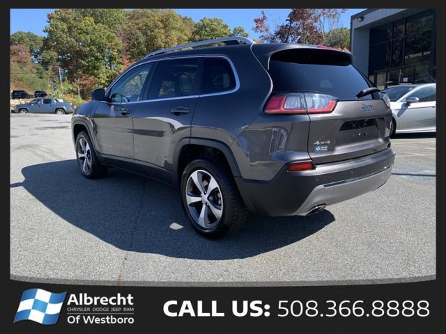 used 2021 Jeep Cherokee car, priced at $22,399