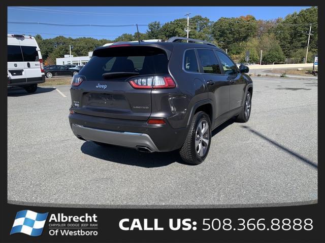 used 2021 Jeep Cherokee car, priced at $22,399