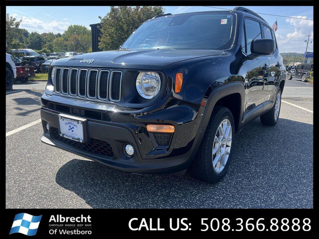 used 2022 Jeep Renegade car, priced at $18,999