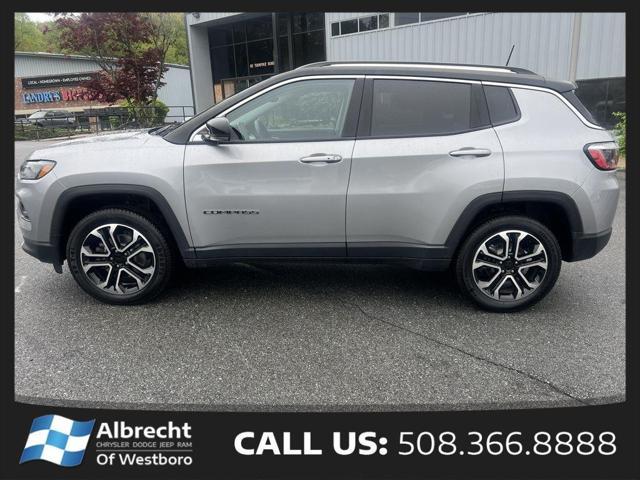 used 2022 Jeep Compass car, priced at $22,999