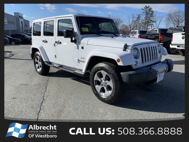 used 2017 Jeep Wrangler Unlimited car, priced at $25,999