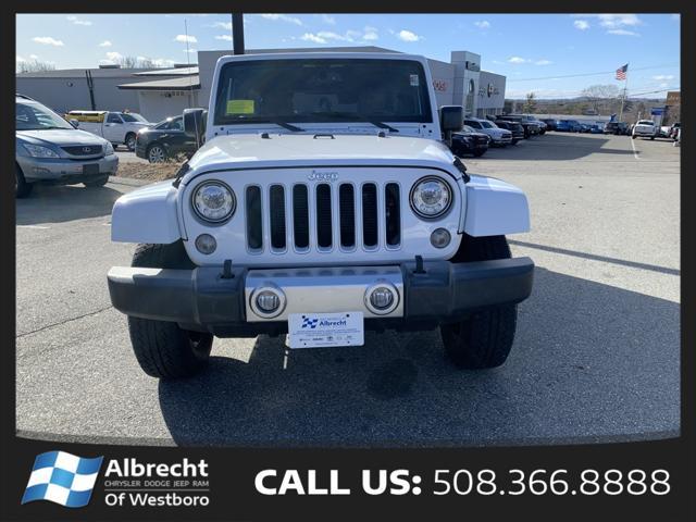 used 2017 Jeep Wrangler Unlimited car, priced at $25,999