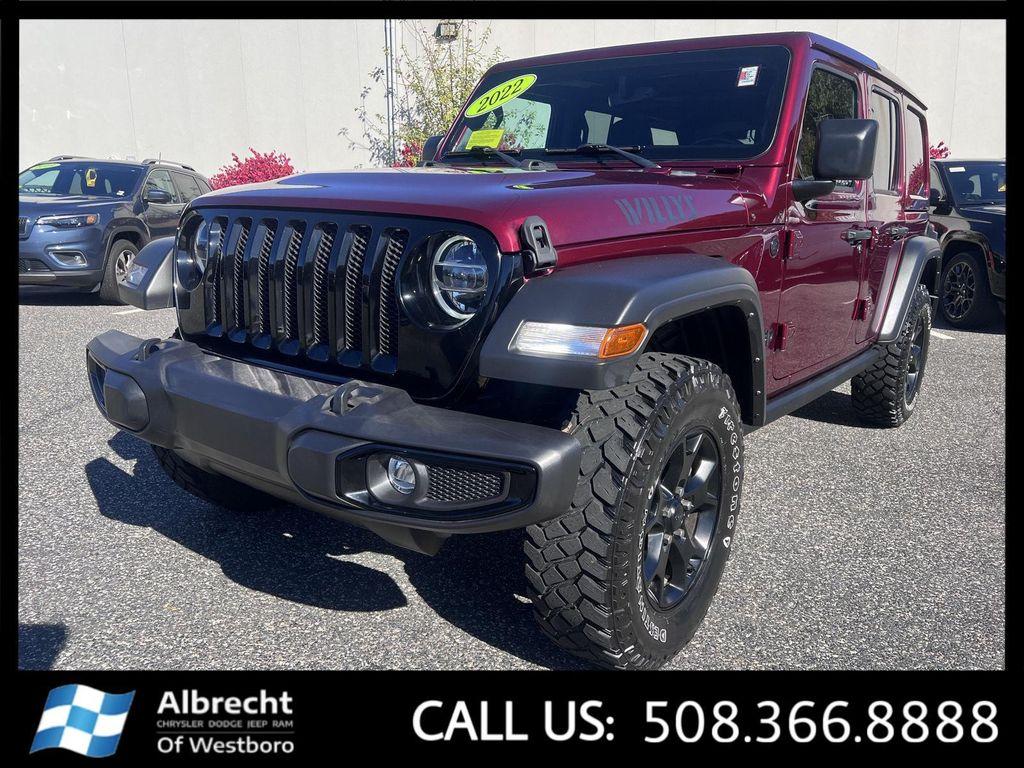 used 2022 Jeep Wrangler car, priced at $36,999
