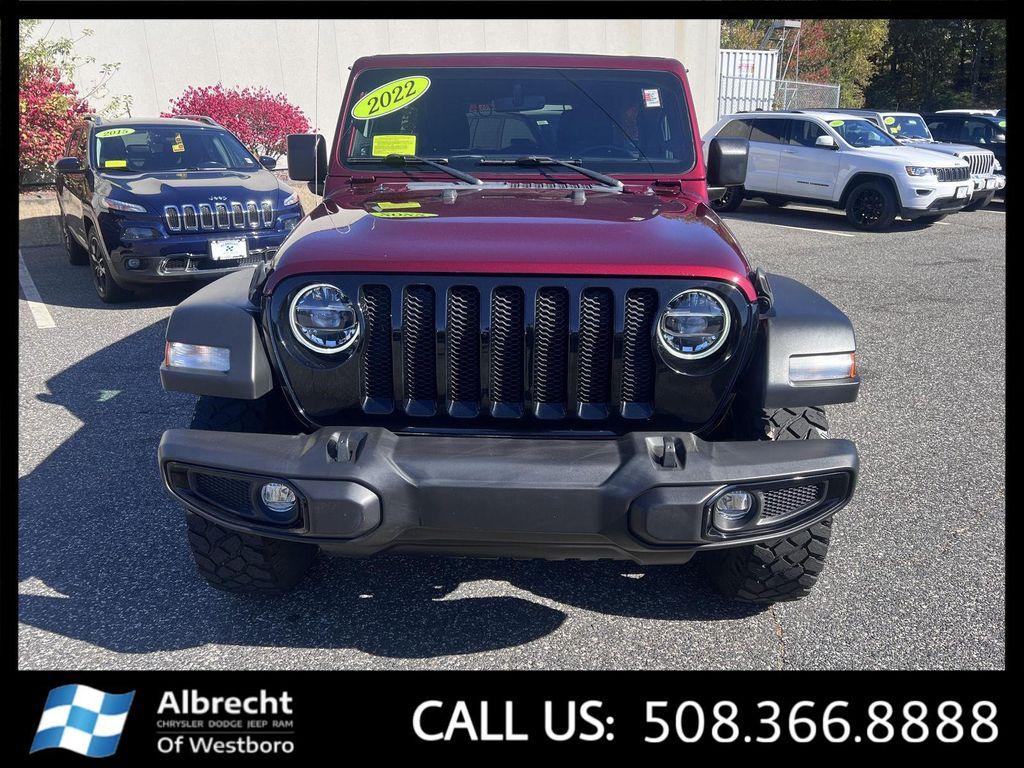 used 2022 Jeep Wrangler car, priced at $36,999